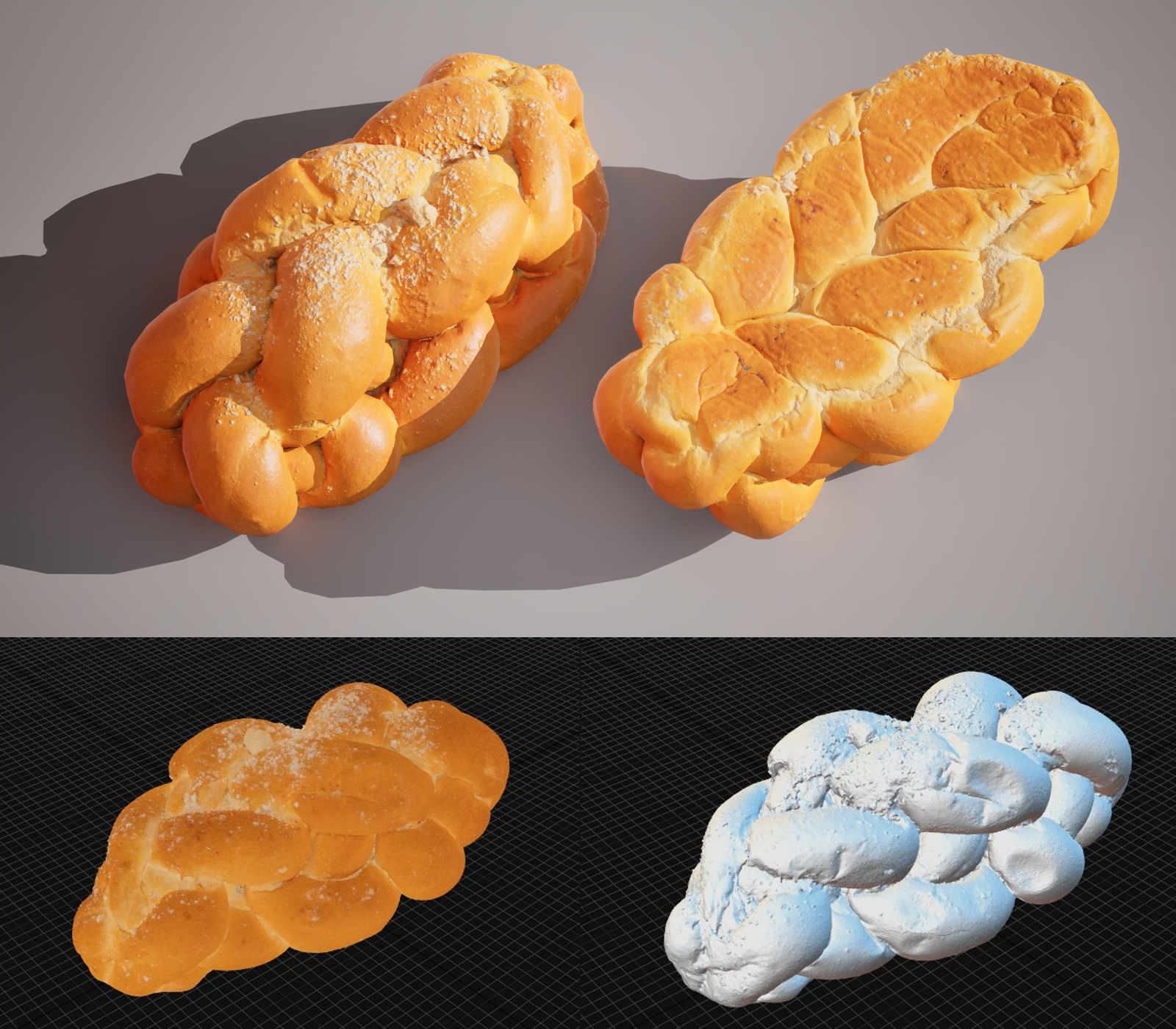 Skan 3D pieczywa